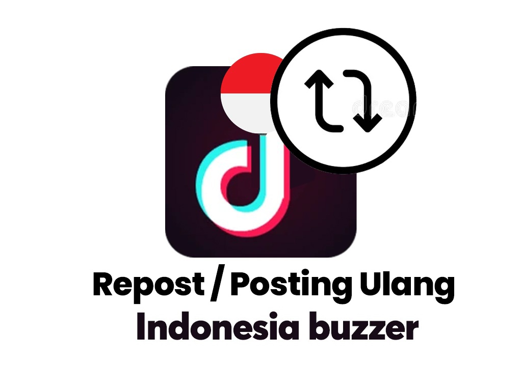 Image Repost Postingan Tiktok Oleh Manusia ASLI ( Buzzer )