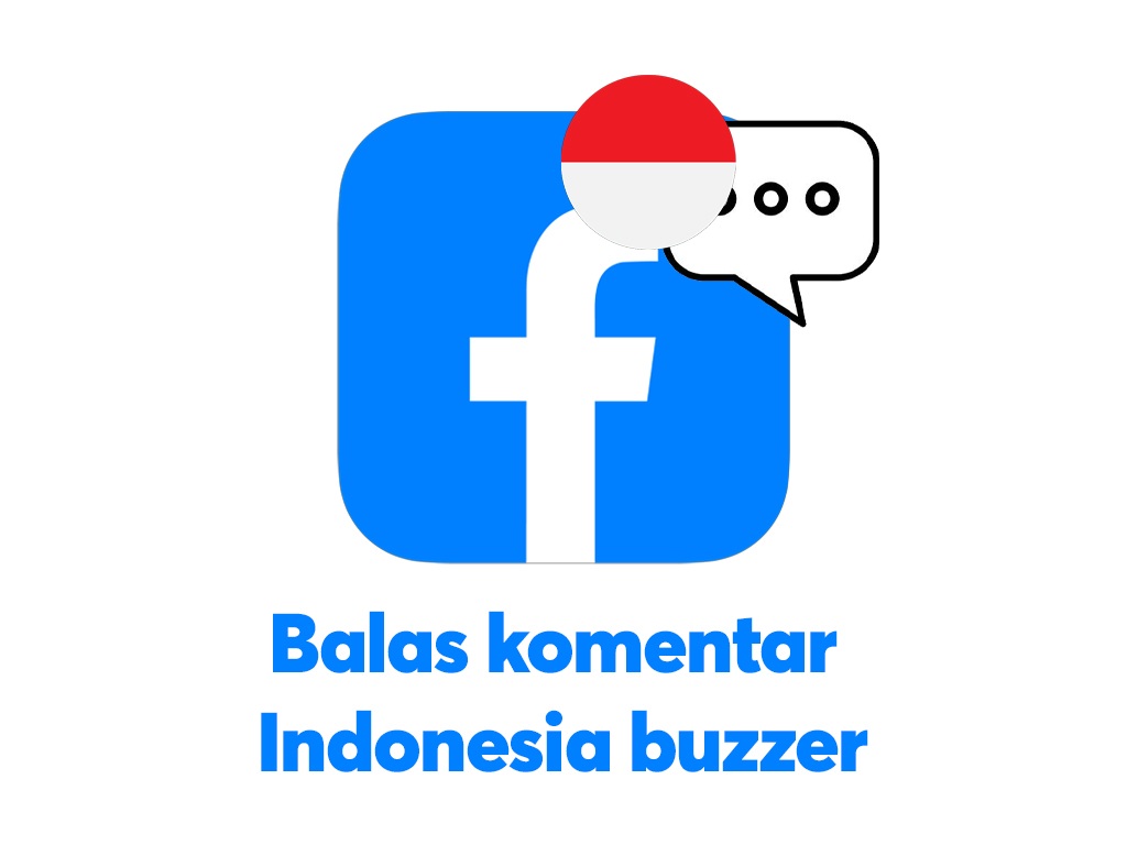 Image Balas Komentar Facebook Buzzer ASLI MANUSIA